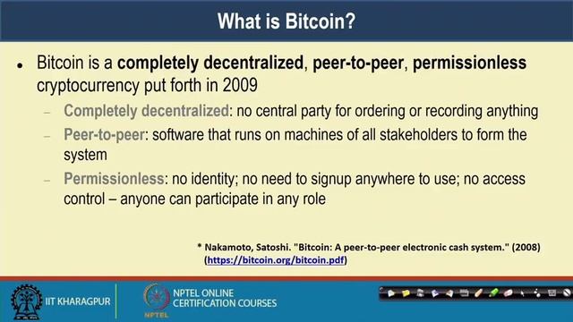 Introduction to Blockchain – II (History) смотреть онлайн