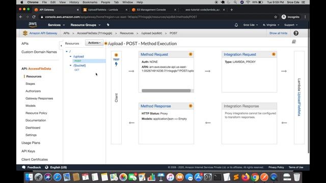 How to upload file with metadata - Amazon API Gateway p13 смотреть онлайн