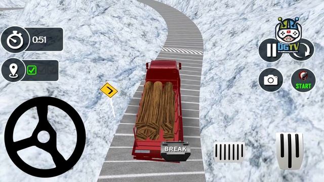 Real Truck Driver Cargo - Legends Wood Transporter - Android Gameplay HD смотреть онлайн