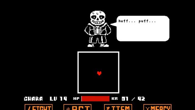 Undertale - sans fight | Full Battle | смотреть онлайн