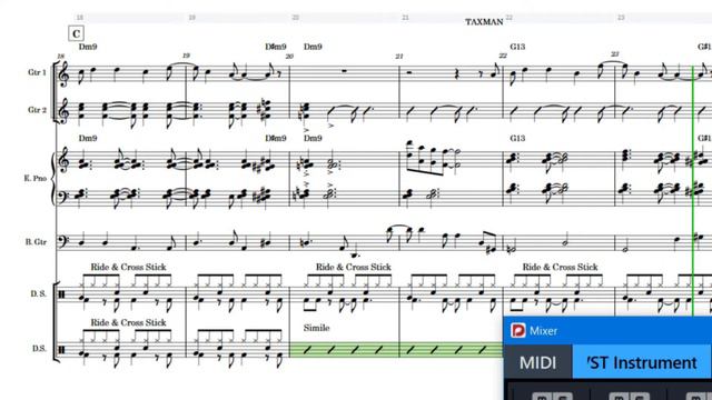Berklee Online - Arranging Rhythm Section Course - Final Project - The Taxman Beatles смотреть онлайн