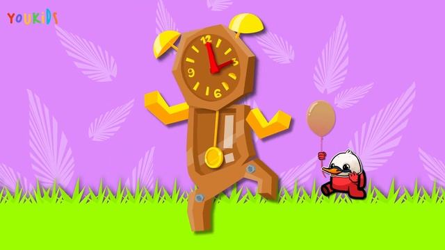 Hickory Dickory Dock Among Us | YouKids Nursery Rhymes смотреть онлайн