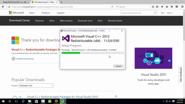 Fix Missing VCRUNTIME140 dll in Wamp server 2016 смотреть онлайн