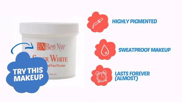 Ben Nye Makeup Setting Powder - Super White TP-81 (8 oz) - ClownAntics.com смотреть онлайн