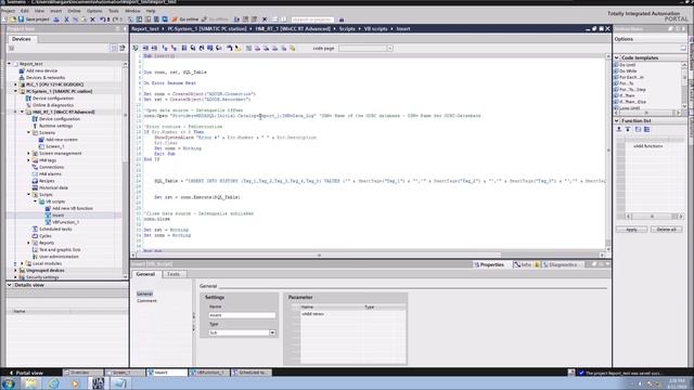 Data logging in SQL and Reporting in TIA Portal V15 - WinCC Runtime Advance смотреть онлайн