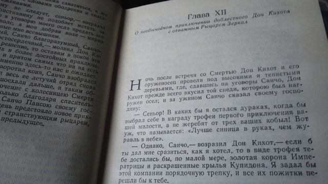С любимыми книгами: "Дон Кихот", 2 книга, глава 12 смотреть онлайн