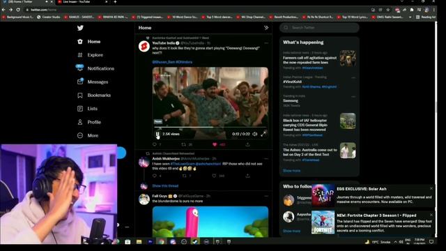 @triggeredinsaan Live React On DHINDORA SONG In His Stream || @liveinsaan React On Dhindora смотреть онлайн