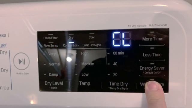 LG Dryer 'CL' Code смотреть онлайн