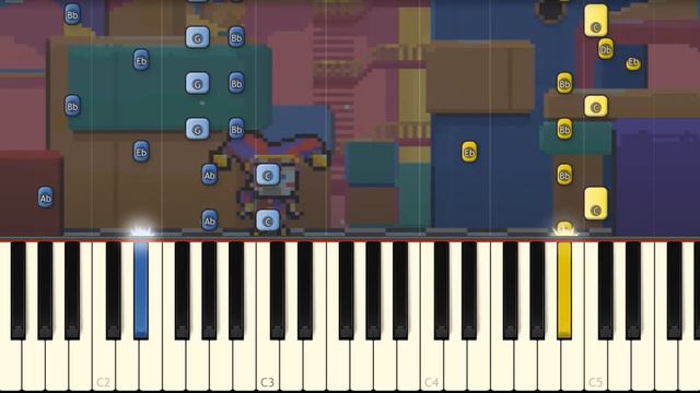 Wacky World - The Amazing Digital Circus Music Video 🎵 смотреть онлайн