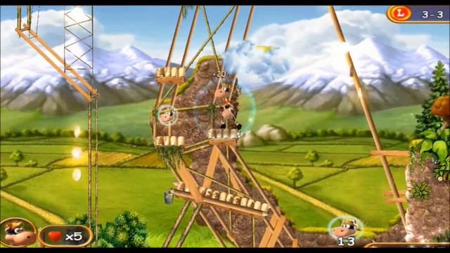 Надоедливые вороны! Играем в Супер Корову - часть 2. смотреть онлайн