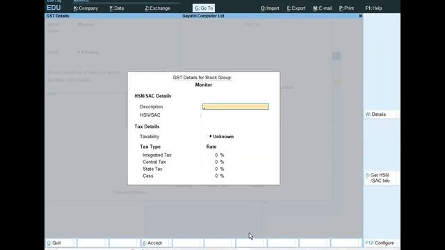 How to create Company Product List in Tally Prime | GIT Education смотреть онлайн