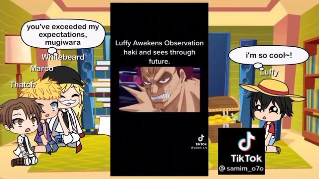 Whitebeard Pirates + Post Timeskip Luffy React To Luffy Future || 3/1