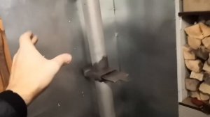 Увеличил КПД печи и чем покрасить железную печь