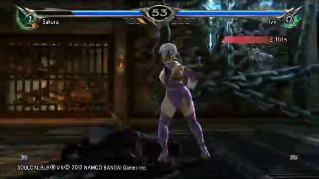 SCV B2 Sakura vs Ivy [PS3 Ranked Match #18] смотреть онлайн