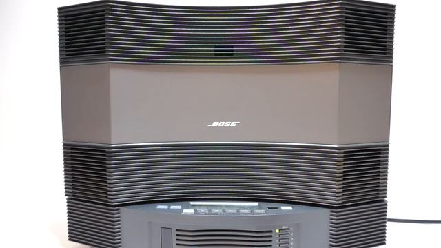 Bose Acoustic Wave Music System CD-3000 Demo смотреть онлайн