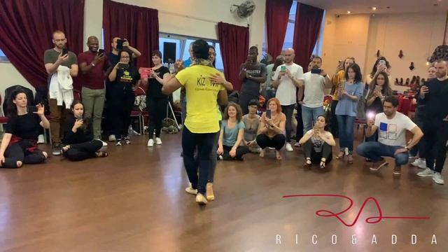 Rico & Adda Kizomba Flow demo at Tá Fixe Kizomba Festival 2020 смотреть онлайн