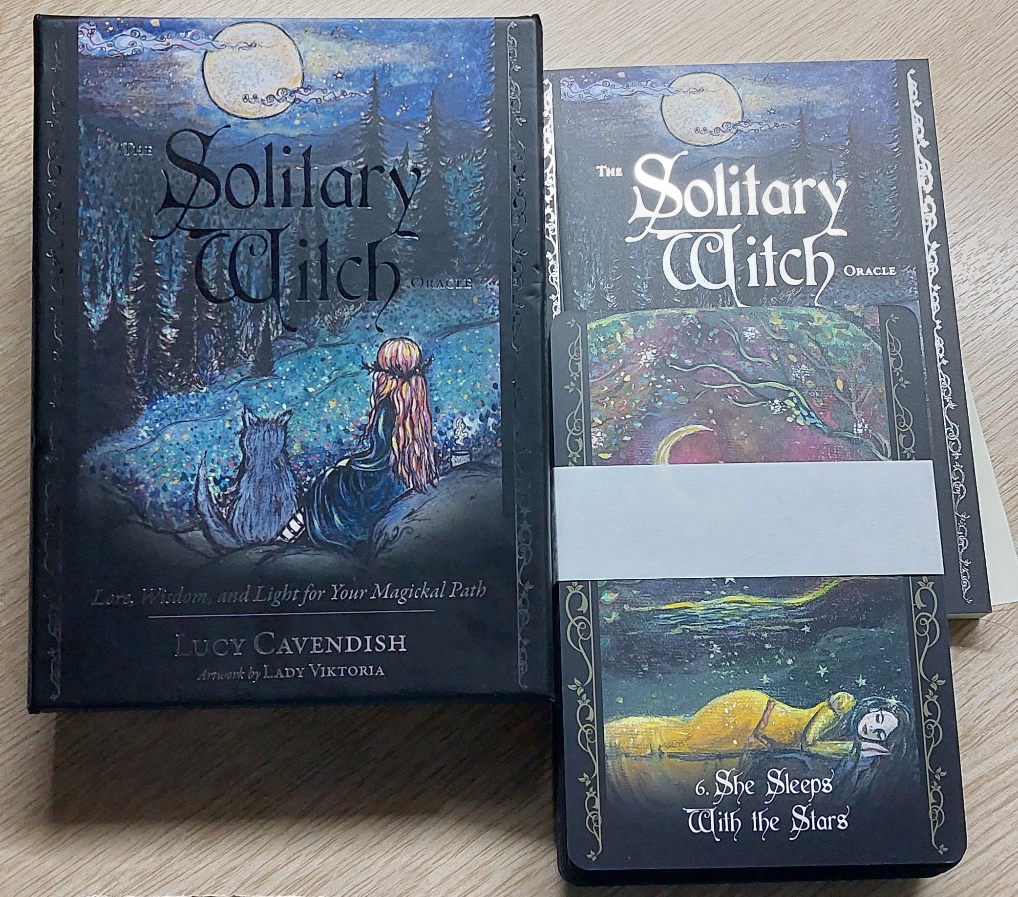 The Solitary Witch Oracle by Lucy Cavendish. Обзор оракульной колоды. смотреть онлайн