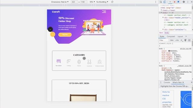 Responsive Website Template Design HTML & Bootstrap | With Source Code смотреть онлайн