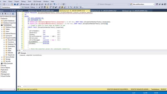 Hướng dẫn test database với T-SQL(2) смотреть онлайн
