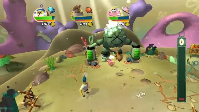 SpongeBob Heropants Game play Walkthrough XBOX - Part # 2 смотреть онлайн