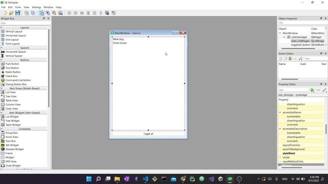 PyQt5 QtDesigner Checklist tutorial - Python GUI Tutorial for COMPLETE Beginners [QListWidget] смотреть онлайн
