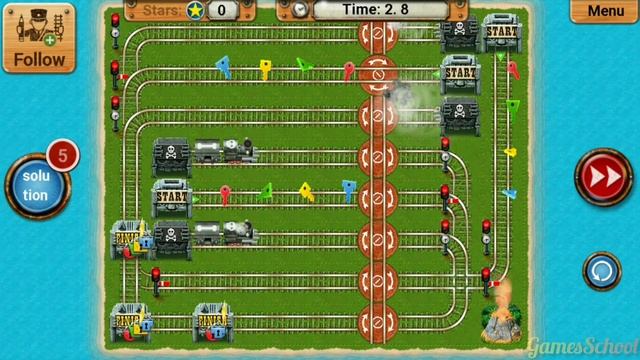 Train Crisis Maze Game - Train Pass Through Safely - Android Gameplay #1585 смотреть онлайн