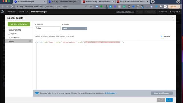 How to Add Favicon To Unbounce смотреть онлайн