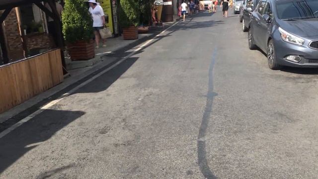 Адлер . Курортный городок. Улицы Чкалова и Просвещения. Пляж «Чкаловский» Обзор смотреть онлайн