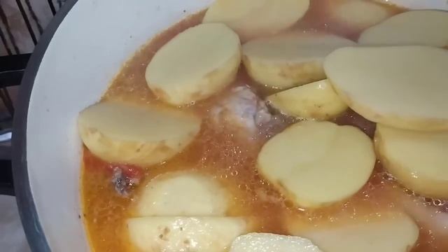 Հավով խաշլամա` առանց մի գրամ յուղի: Սրանից համեղ չի լինում:ԸՆՏԻՐ #ԽԱՇԼԱՄԱ