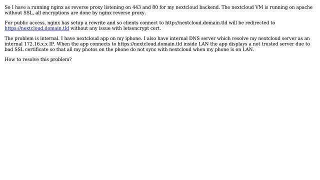 DevOps & SysAdmins: letsencrypt on nginx reverse proxy and nextcloud backend смотреть онлайн