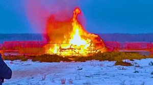 Широкая Масленица в 2023 году 26 февраля, скоро Весна, Волгоград, ЦПКиО, сжигание 8-метрового чучел