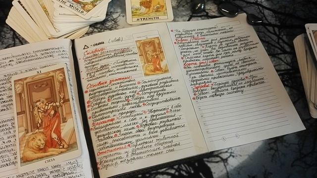 Сила. Старший аркан таро 78 дверей. Курс таро смотреть онлайн