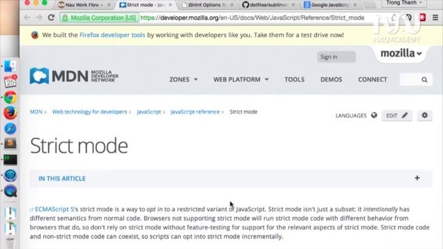 Nau Workflow P.1 - Project Settings & Linters - Thanh Tran смотреть онлайн