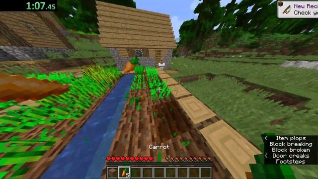Speedrun ¦ Minecraft: Java Edition - Obtain Emerald/Set Seed - 2:27 смотреть онлайн