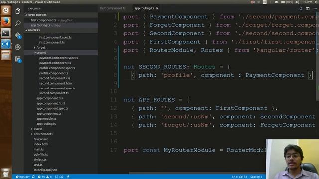 Angular 6 Tutorial for Beginners -  Router Child Route in Angular [Part 1] смотреть онлайн