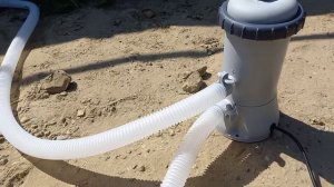 Как установить фильтр насос для каркасного бассейна  INTEX.Скимер для бассейна  своими руками.