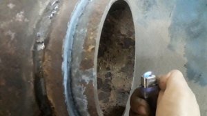 печка в гараж..из газовых баллонов..