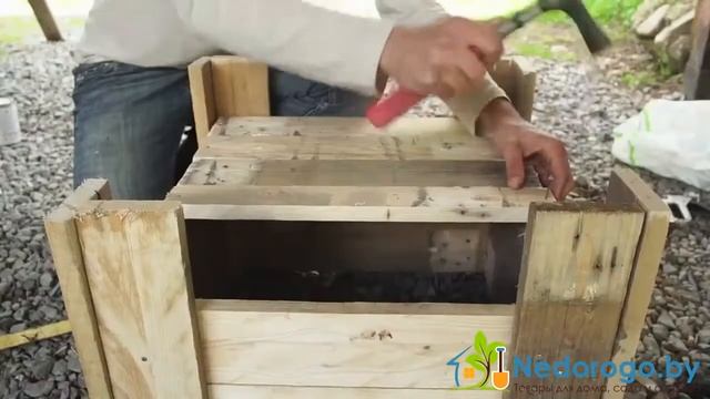Как сделать деревянный ящик для цветов смотреть онлайн