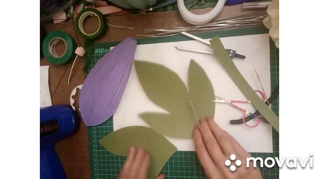 МК Пион из изолона, маленький куст смотреть онлайн