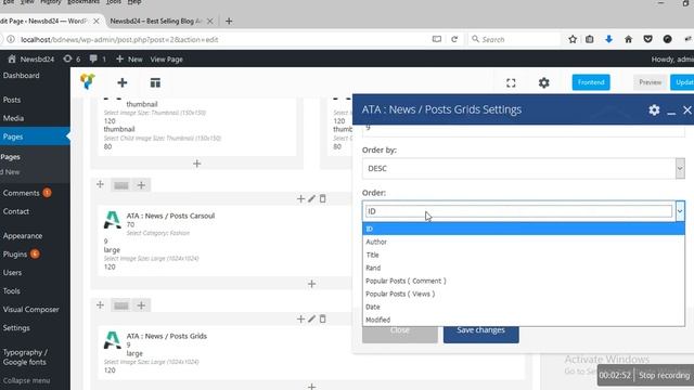 NewsBd24 Newspaper, blog & magazine WordPress theme Visual Composer смотреть онлайн