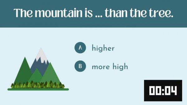 Comparative Adjectives Quiz 📝| English Grammar | ESL Resources