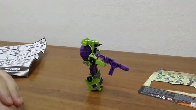 Обзор трансформера Миксербот - Инженерный Батальон - Трансботы - ИСВ - 1TOY. Музей Р-ТФ.