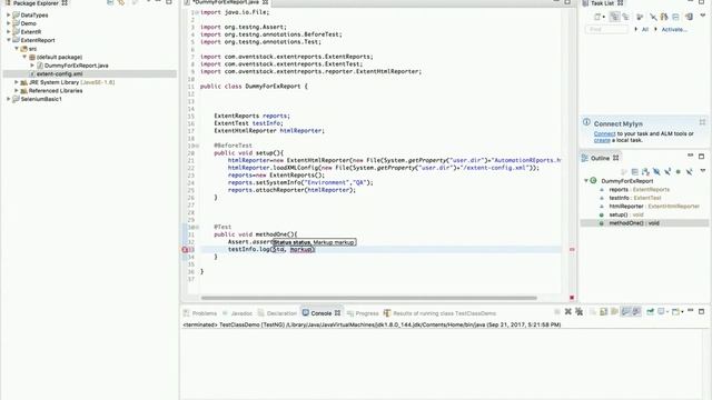 Advance Selenium Reporting-Extent Report 3.0.7 with TestNg смотреть онлайн