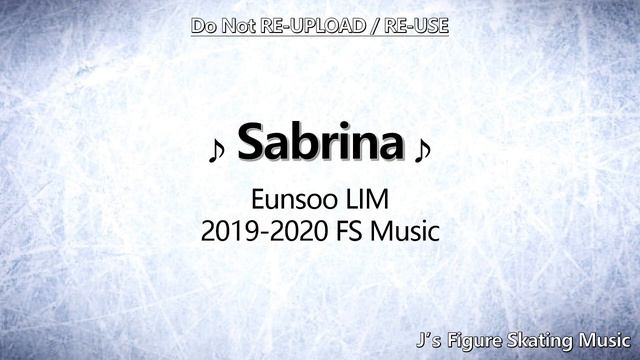 Eunsoo LIM 2019-2020 FS Music смотреть онлайн