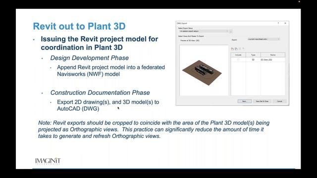 Collaboration Between Revit and Plant 3D смотреть онлайн