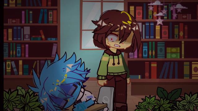 `плохое предчувствие..`` //deltarune// [gacha club] !!вспышки!! смотреть онлайн