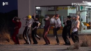 Съёмки клипа BTS — PERMISSION TO DANCE