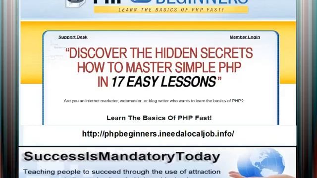 Work From Home Resources PHP for Your Local Job смотреть онлайн