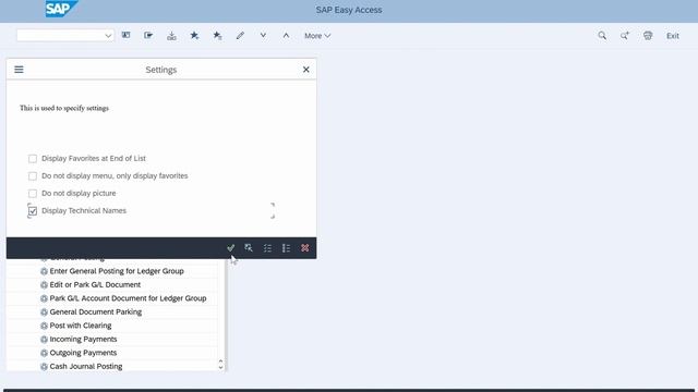 How to show transaction codes in SAP menu (SAP GUI JAVA 7.5 (MAC OS, LINUX), SAP GUI WINDOWS 7.6) смотреть онлайн