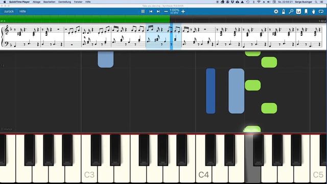 Take you Dancing Piano Tutorial Hook & Chords смотреть онлайн